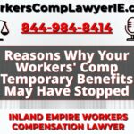 Reasons Why Your Workers' Comp Temporary Benefits May Have Stopped
