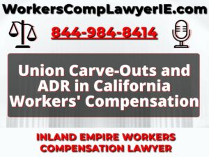 Union Carve-Outs and ADR in California Workers' Compensation