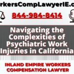 Navigating the Complexities of Psychiatric Work Injuries in California